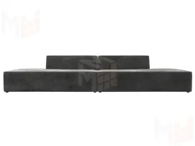 Диван прямой модульный Монс лофт ( TOWER 10 серый )