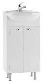 Тумба под умывальник "Дора 45 Классик" без ящика Айсберг