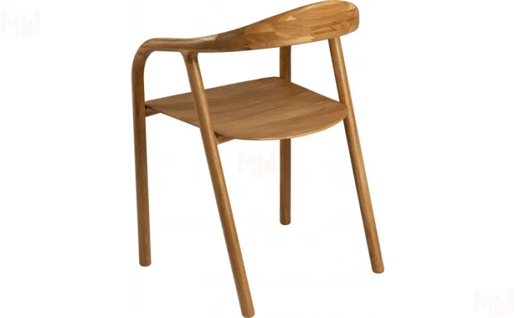 Кресло деревянное из массива дуба Соул Дуб светлый