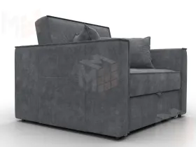 Кресло-кровать Лига-104 (80) ( BRUT 16 темно-серый )