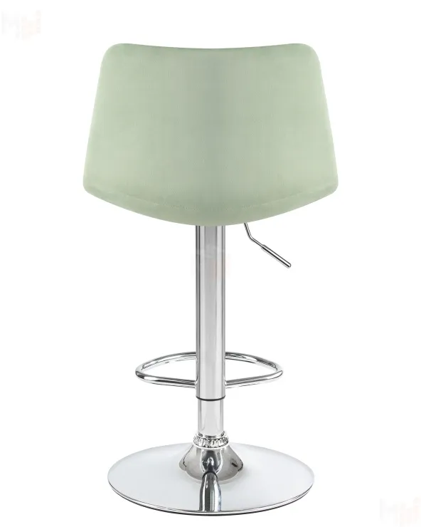 Стул барный DOBRIN TAILOR (пудрово-мятный велюр (MJ9-87))