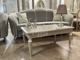 Столик прямоугольный  Гравита серый камень