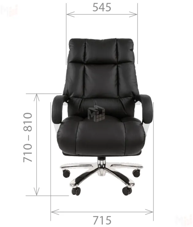 Кресло руководителя CHAIRMAN 405 натуральная кожа