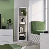 Стеллаж Фора 4Л белый