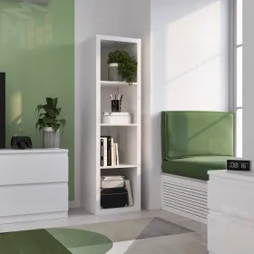 Стеллаж Фора 4Л белый