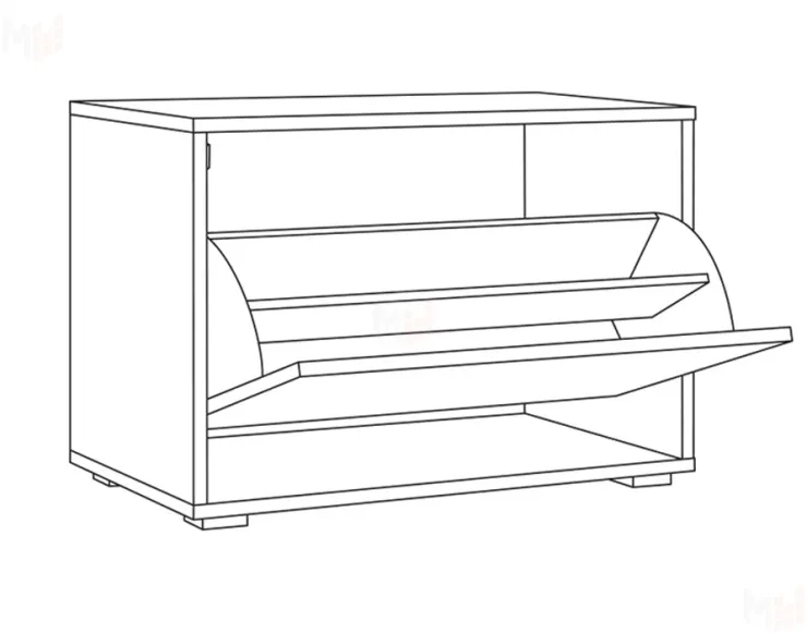 Тумба под обувь Куба 13.58