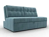 Диван прямой Лига-107 (140) ( SEVEN 113 бирюзовый )