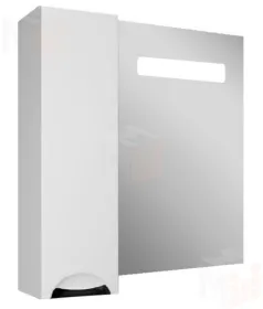 Шкаф-зеркало Грация 65 левый/правый с подсветкой LED Домино