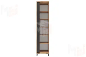 Шкаф однодверный Богемия 463.02 Дуб барокко/Бежевый