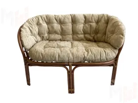 Диван Багама с полной бежевой подушкой