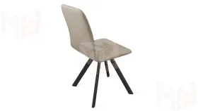 Стул Стенли К2 Черный муар, Велюр Confetti Smoke