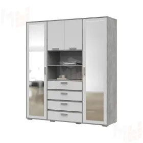 Шкаф с зеркалом Денвер ШК-02