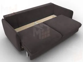 Диван прямой Лига-064 НПБ ( SEVEN 727 коричневый )