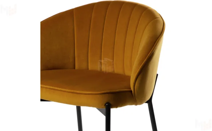 Полубарный стул Миэль chai tea/черный