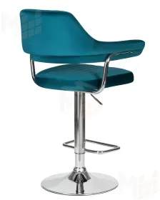 Стул барный DOBRIN CHARLY (морской волны велюр (MJ9-99))