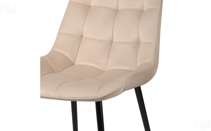 Барный поворотный стул Эйден Confetti cream/черный