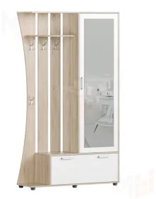 Прихожая Домино-4У (сонома/белый)