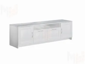 Тумба Сириус 2 двери 2 ящика 156*47 белая