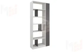 Стеллаж Нильс Дуб Эльза/Темно-Серый Лофт