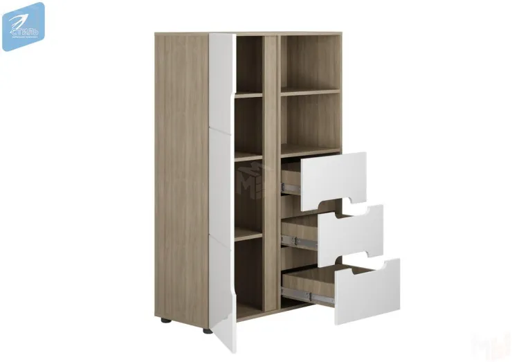 Шкаф 1-створчатый комбинированный Палермо-3 ШК-019