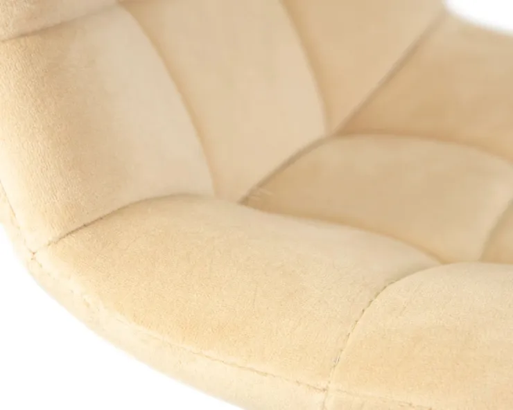 Стул барный DOBRIN TAILOR (бежевый велюр (MJ9-10))