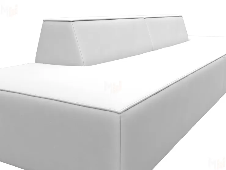 Диван прямой модульный Монс лофт ( GRIFON 01 белый )