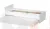 Кровать одинарная с выкатными ящиками  (0,9 x 2,0)  Токио Белый текстурный