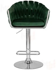 Стул барный DOBRIN MARCEL (зеленый велюр (MJ9-88))
