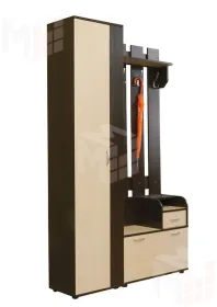 Прихожая П-5 со шкафом Вариант 2