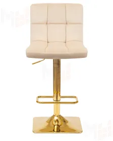 Стул барный DOBRIN GOLDIE (бежевый велюр (MJ9-10))