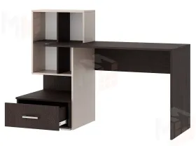 Компьютерный стол ПКС-10 Дуб Венге цаво - Дуб Белфорт