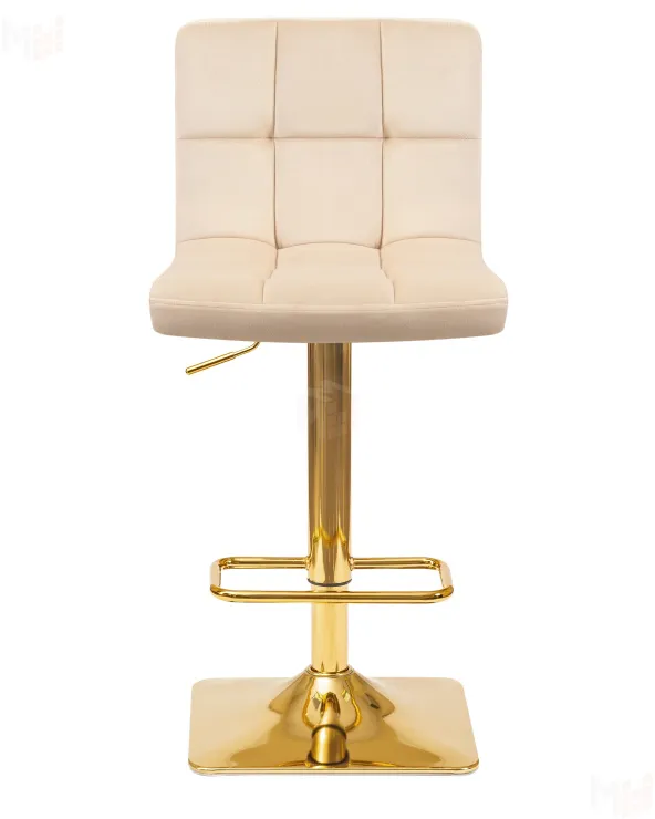 Стул барный DOBRIN GOLDIE (бежевый велюр (MJ9-10))