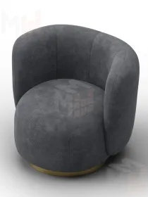 Кресло Лига-072 ( BRUT 16 темно-серый )