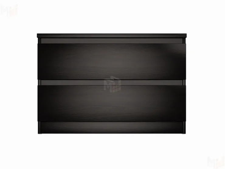 Комод Мальта 2 ящика (венге)