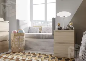 Комод Варма 2  дуб беленый