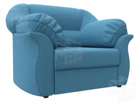 Кресло Карнелла ( Амур 10 голубой )