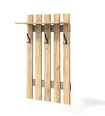 Вешалка Мини-Лайт МЛ-3 Дуб крафт золотой/ателье светлое