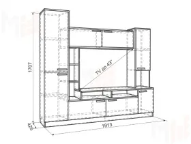 Мини-стенка Токио