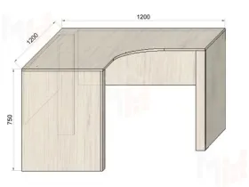 Кровать-чердак Фанки Хоум Замок + модули ФТ10, ФТ08