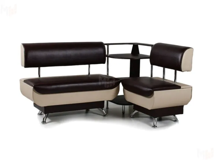 Кухонный диван Валенсия 221-101 Стандартный комплект 1100х1500 с полками 