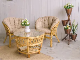 Цветочница из ротанга 15/29A