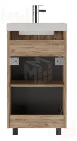 Тумба под умывальник "Фостер 45" Craft без ящика Домино