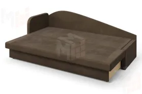Диван Верди Левый коричневый