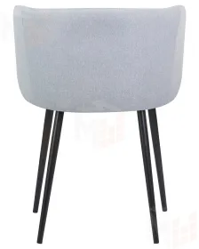 Стул обеденный DOBRIN ALINA (серо-голубая ткань (LAR-106D-23))