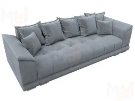 Диван прямой НордСтар НПБ ( TOWER 10 серый )