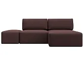 Диван угловой модульный с пуфом Лига-060 НПБ угол универсальный