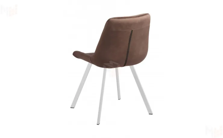 Стул поворотный Эйден М Confetti coffee/белый