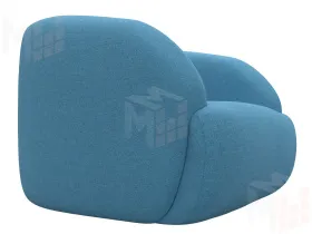 Кресло Лига-041 ( Амур 10 голубой )
