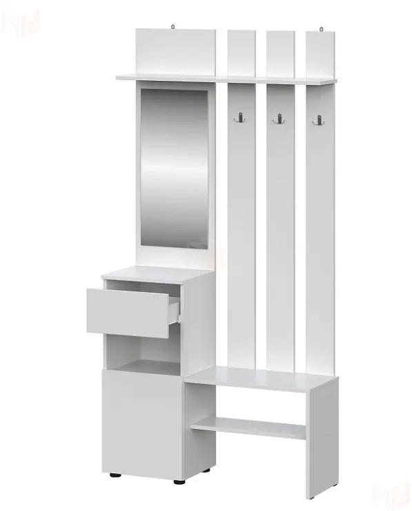 Вешалка Токио с зеркалом (Серия 2)