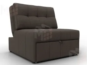 Кресло-кровать Лига-107 (80) ( Амур 05 коричневый )